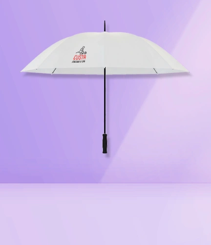 Custom Golf Umbrella Printing | CUSTA Singapore - Large Canopy