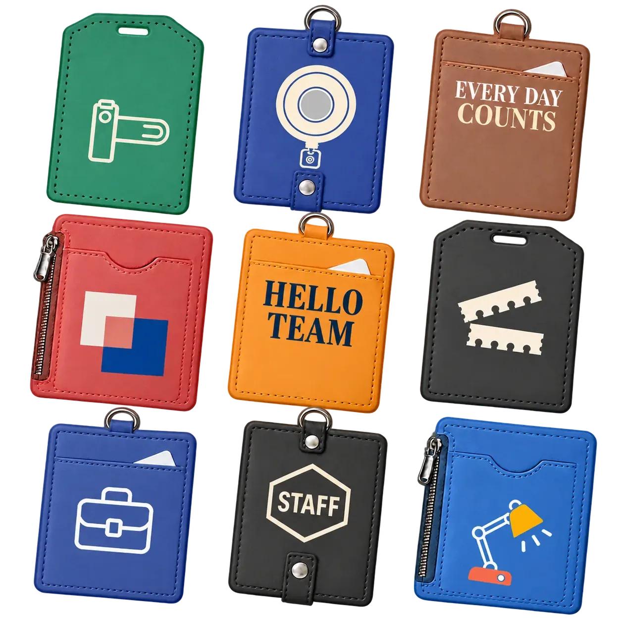 Custom ID Card Holder Printing