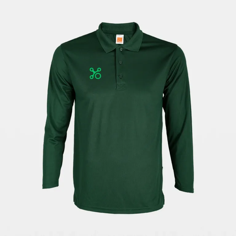 Microfibre Long SLeeve Polo T-shirts