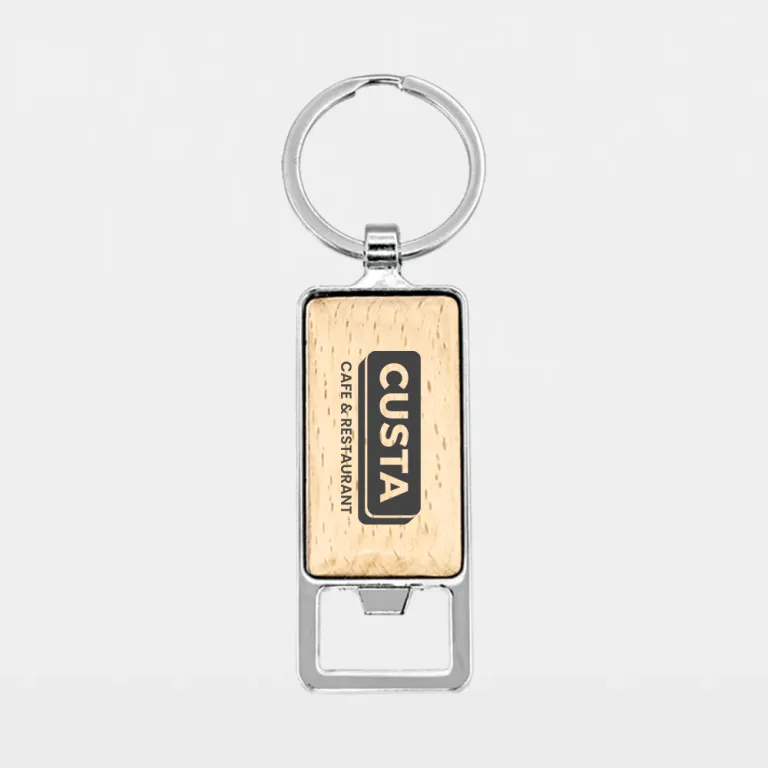 Wooden Keychain KC-W10
