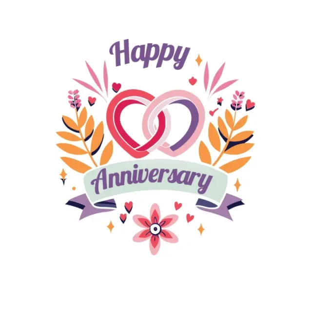 Happy Anniversary template